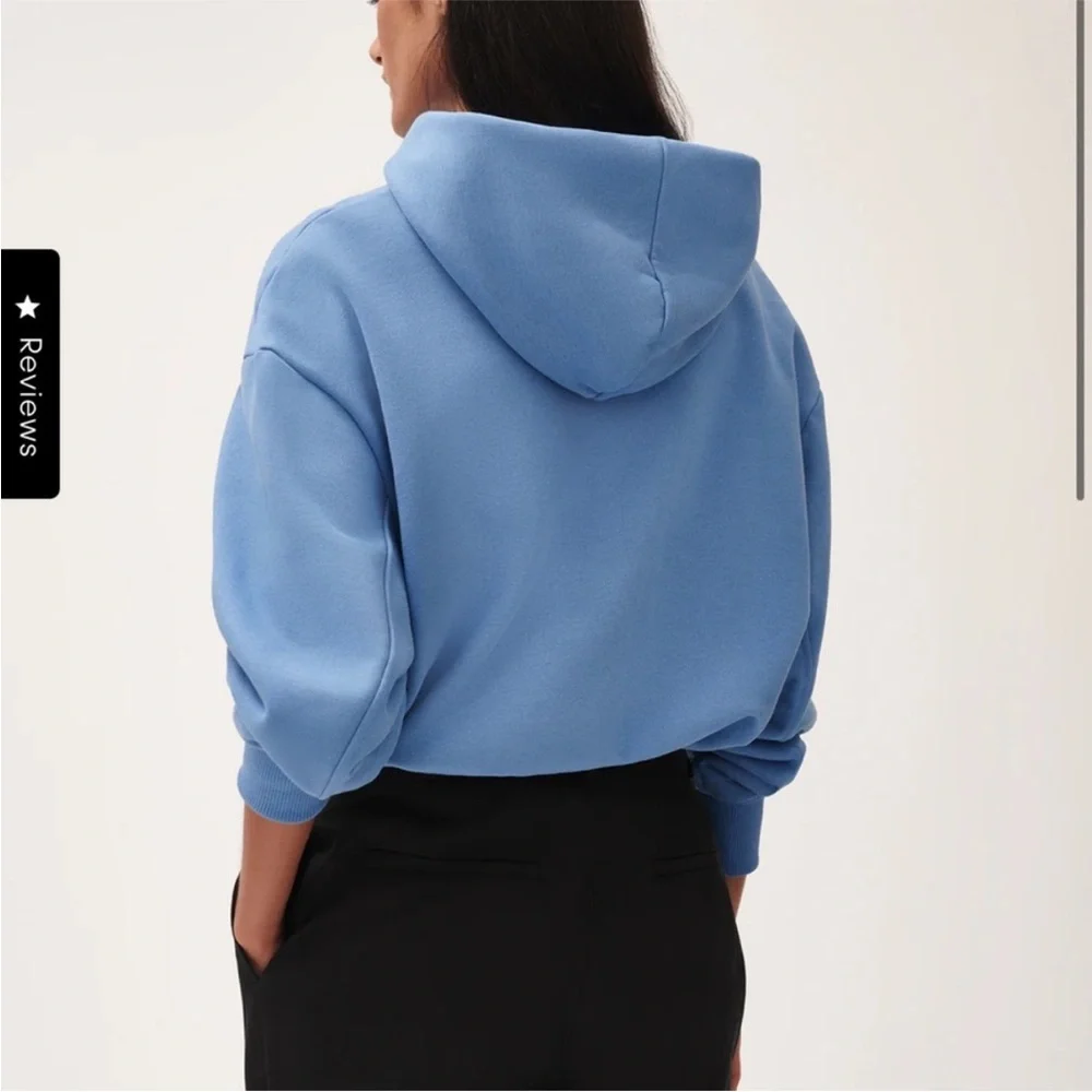 Blue Pangaia Recycled Hoodie for Women - Picture 2 of 6